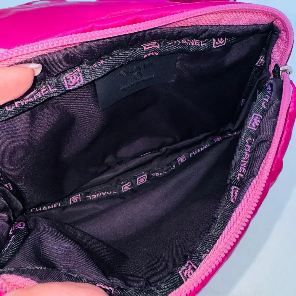 CHANEL Nylon Ski Sport Belt Bag (REWORKED)